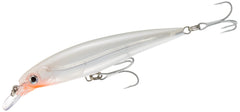 Rapala X-Rap Saltwater 12 Glass Ghost in-water shot demonstrates reflective finish in action.