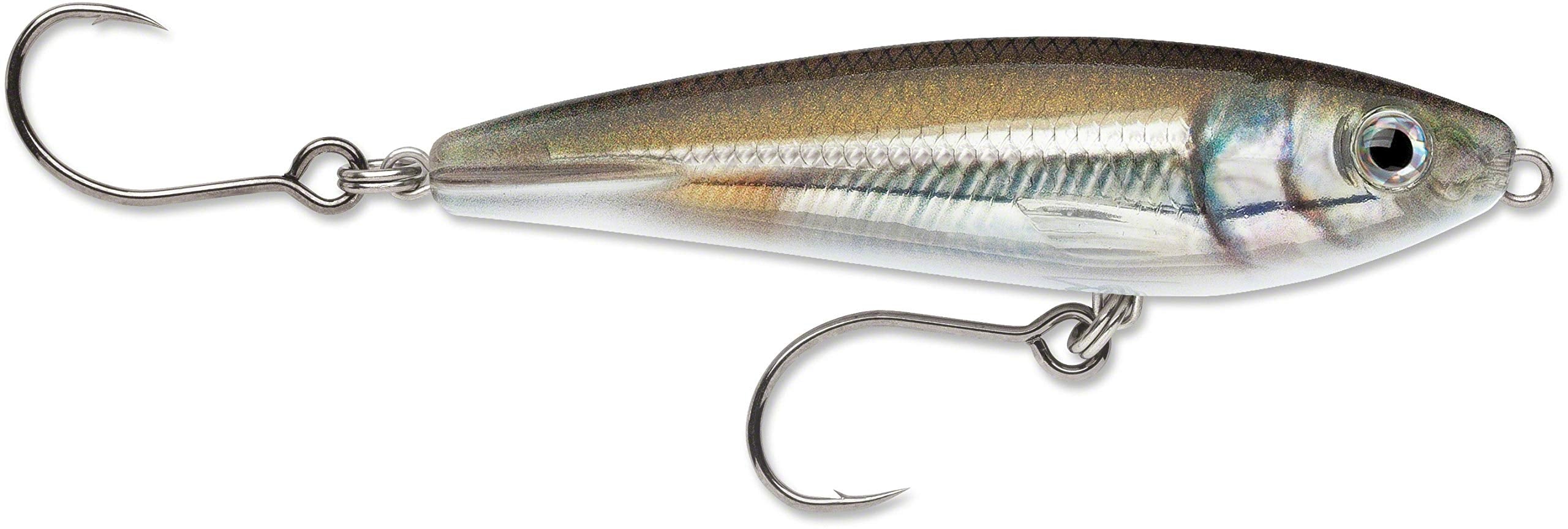 Rapala X-Rap Saltwater SubWalk 09 Mangrove Minnow lure mimics live bait for inshore species