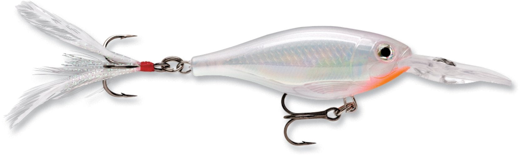 Rapala X-Rap Shad 06 in Glass Ghost delivering lifelike shad action for long casts and enticing strikes