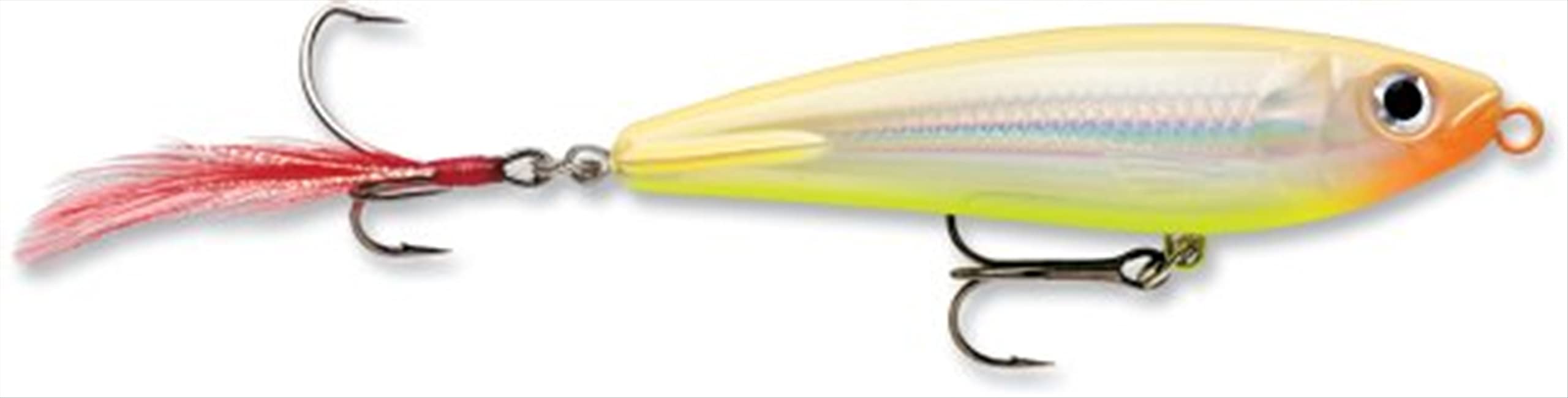 Rapala X-Rap SubWalk 09 bone chartreuse lure with sub-surface glide for versatile fishing