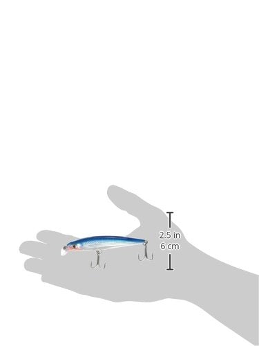 Rapala X-Rap SXR-14 SB grey lure back view ready for long casts