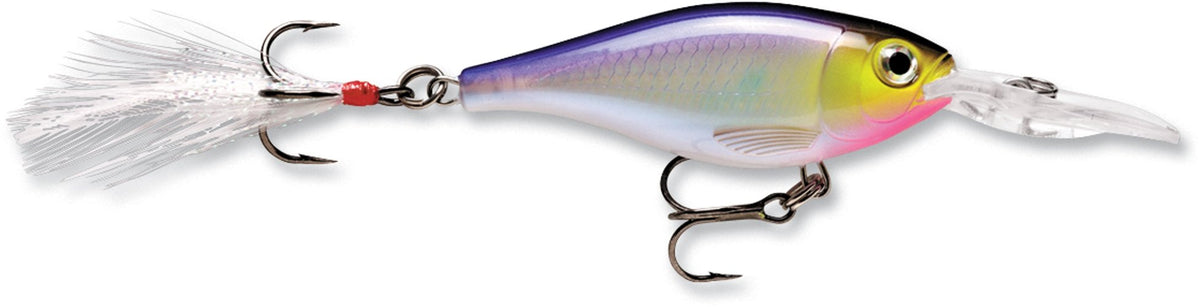 Rapala X-Rap Shad 06 Purpledescent lure delivers long casts and enticing action.