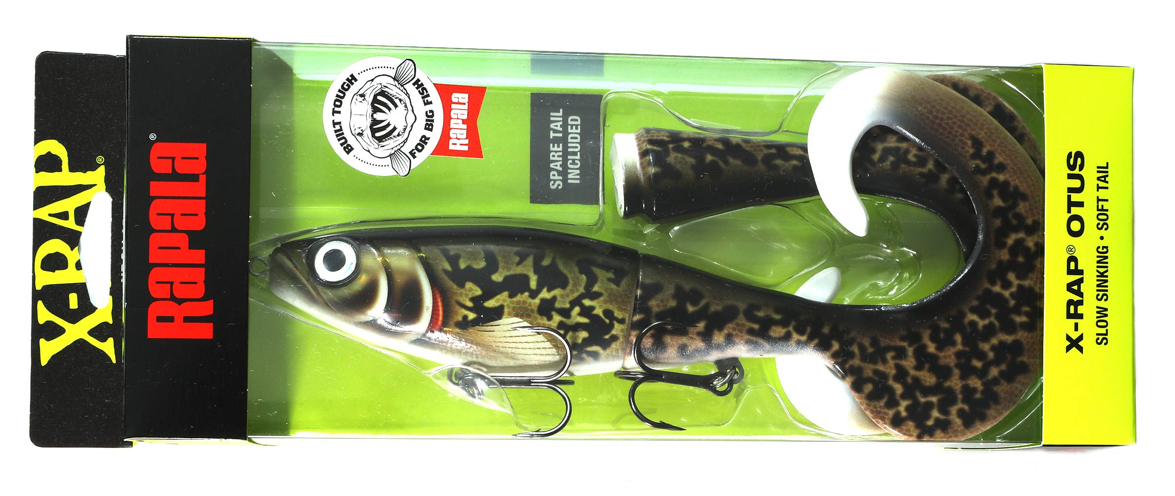 Rapala X-Rap OTUS XROU25 ARB tail detail showing the 6-point locking system