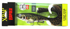 Rapala X-Rap OTUS XROU25 ARB tail detail showing the 6-point locking system