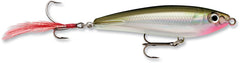 Rapala X-Rap SubWalk 09 olive green lure enables subsurface walk-the-dog action for shallow-water bites