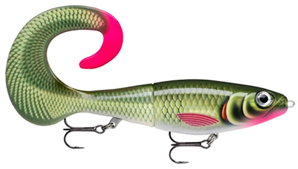 Rapala XROU17-OG Otus olive green lure sinking action for long casts.