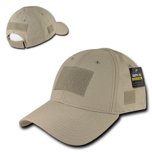 Rapdom T77-KHA cap close-up stitching highlights reinforced seams for longevity