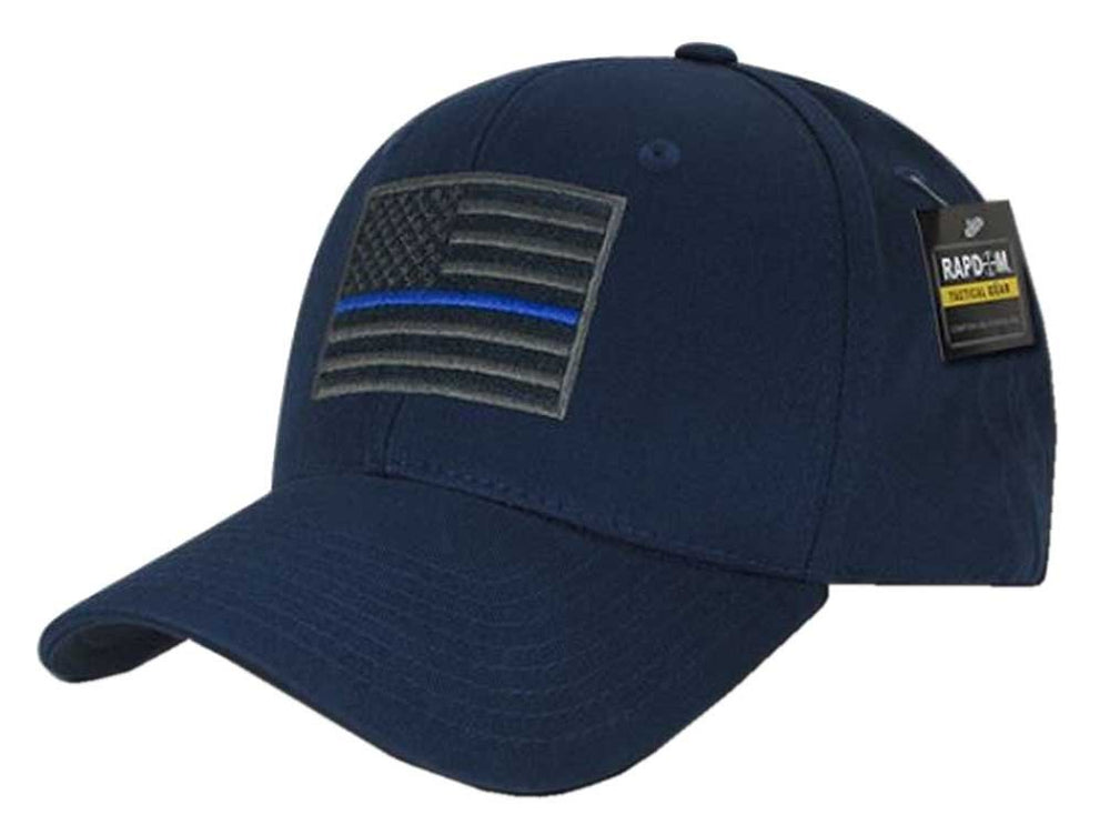 RAPDOM Tactical TBL cap front view with embroidered flag for durable outdoor use
