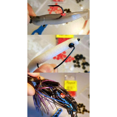 Rapid Fishing Solutions Hook-All disc large 1/2 prevents bait slip in water.