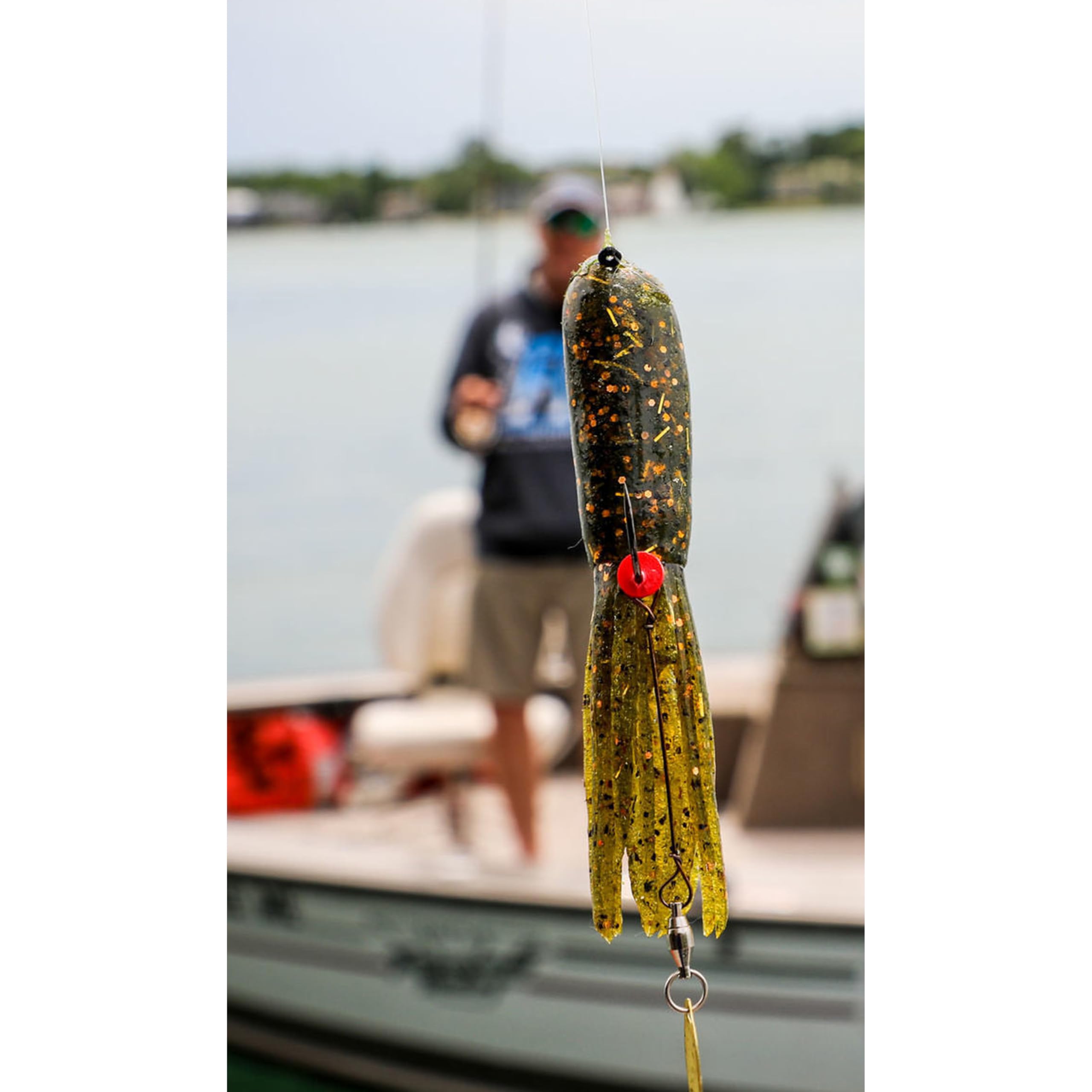 Rapid Hook-All Red Standard Edition keeps bait secure on jigs and lures for reduced adjustments.