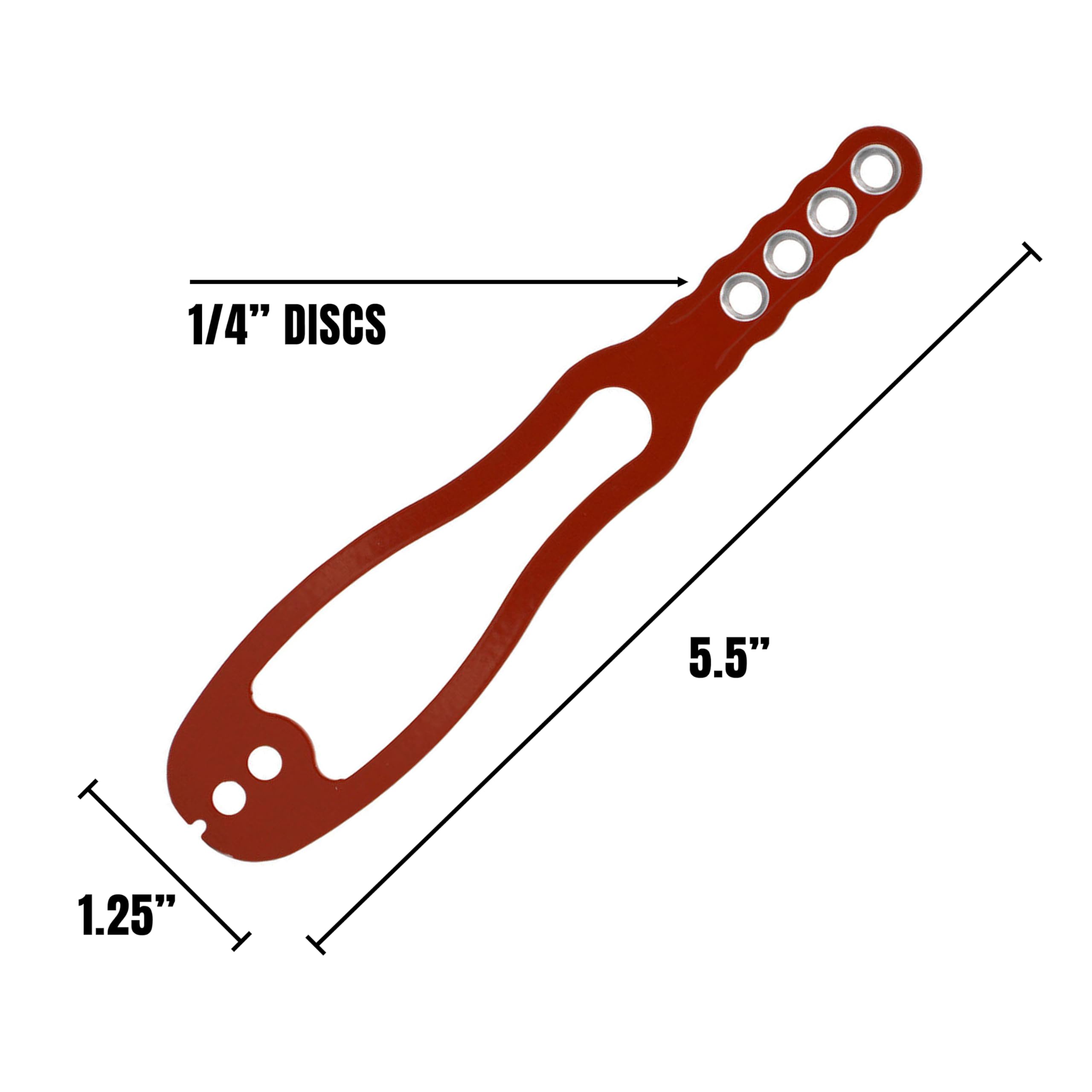 Rapid Hook-All Red Standard Edition works in freshwater and saltwater environments with versatile use.