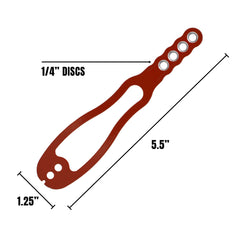 Rapid Hook-All Red Standard Edition works in freshwater and saltwater environments with versatile use.