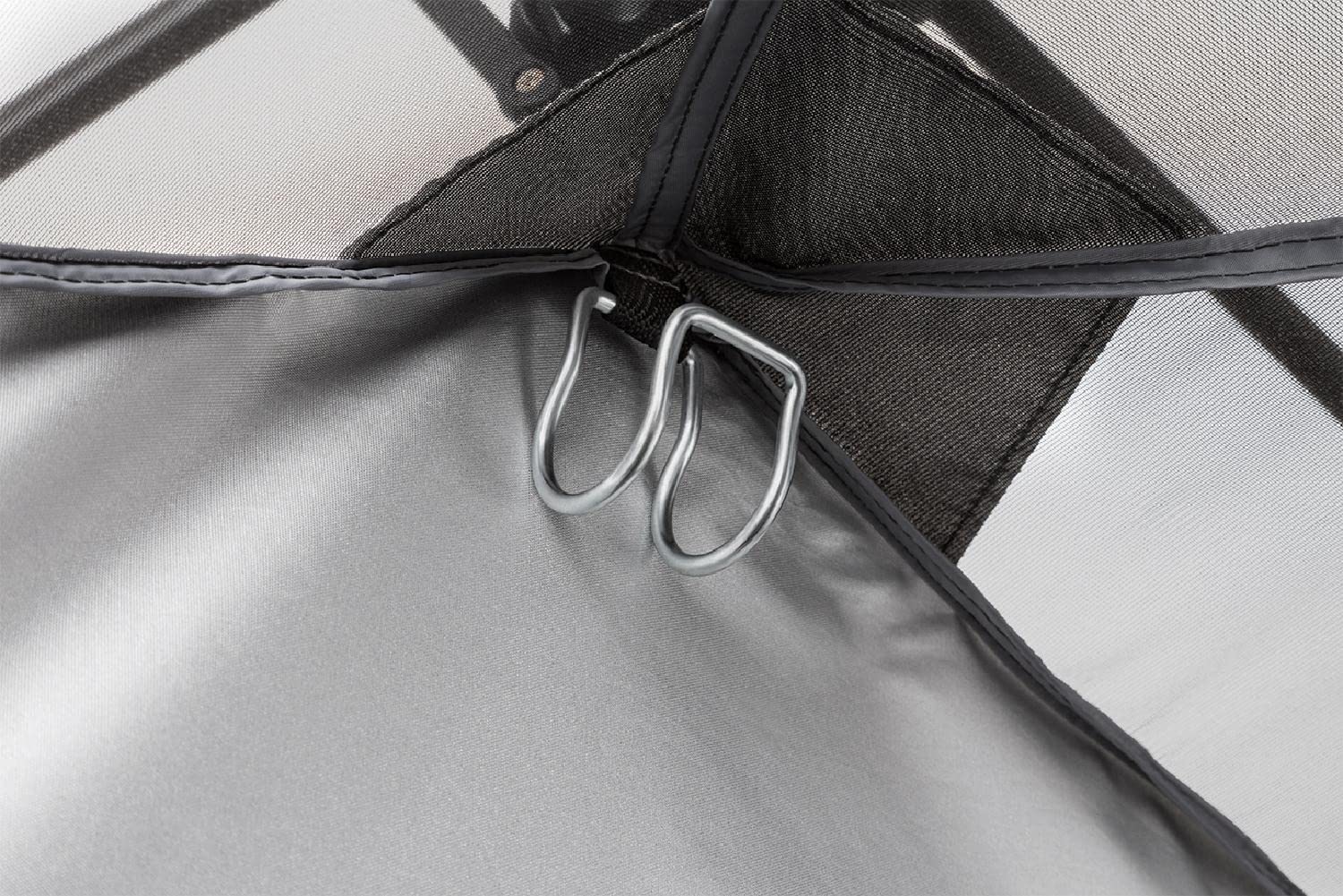 RAPIDSHELTER Caddis Rapid waterproof fabric and rain cover shield you from sun and rain.