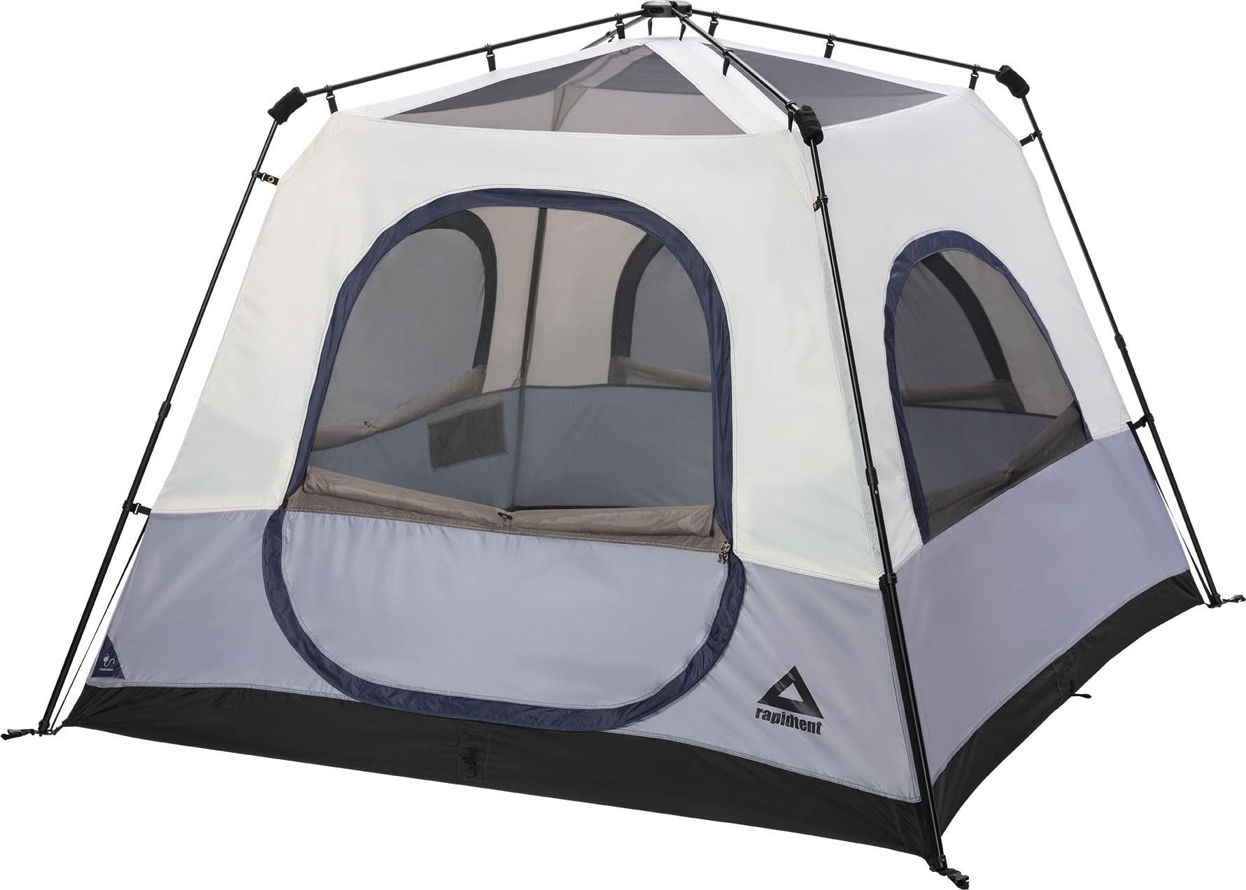 RAPIDSHELTER Caddis Rapid4 power port for easy cord access at campsites.
