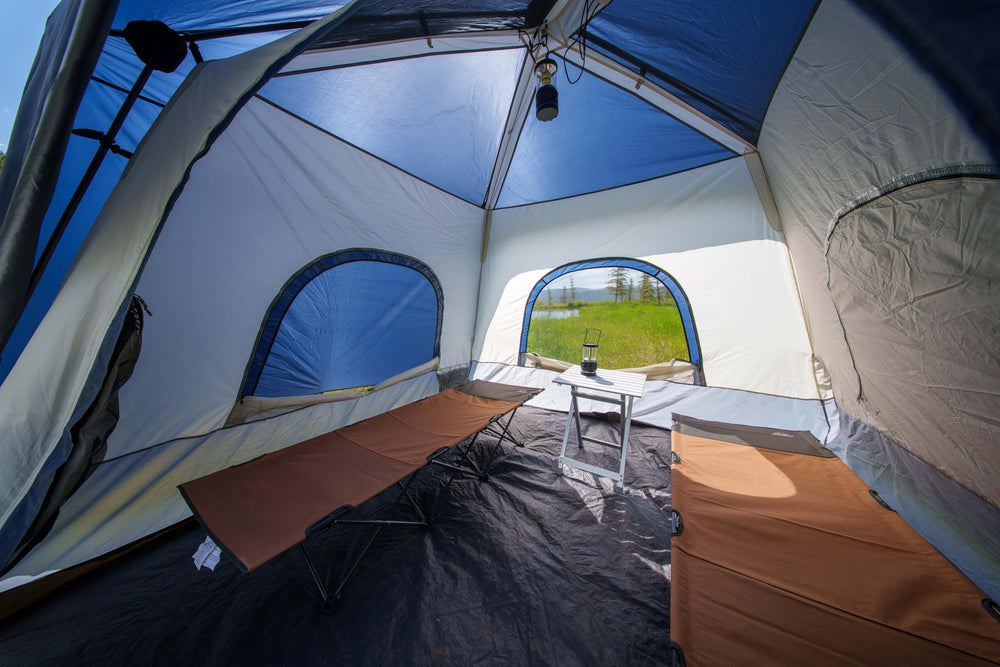 RAPIDSHELTER Rapid 6-Person Tent ventilation-windows emphasizes airflow on warm evenings