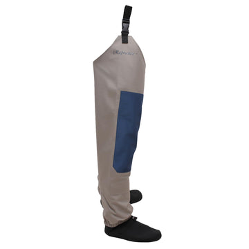 Raprance 4mm neoprene stockingfoot offers warmth and mobility on water.