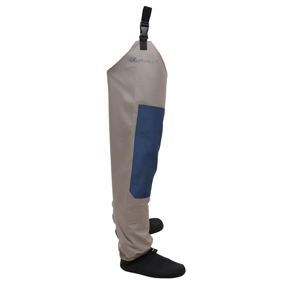 Raprance 4mm neoprene stockingfoot offers warmth and mobility on water.