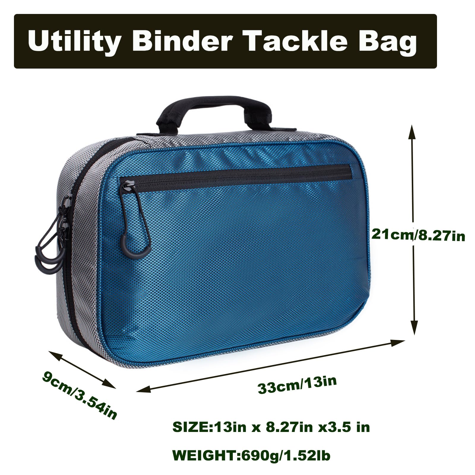 Interior layout displaying 4 standard sleeves and 2 double-pocket sections