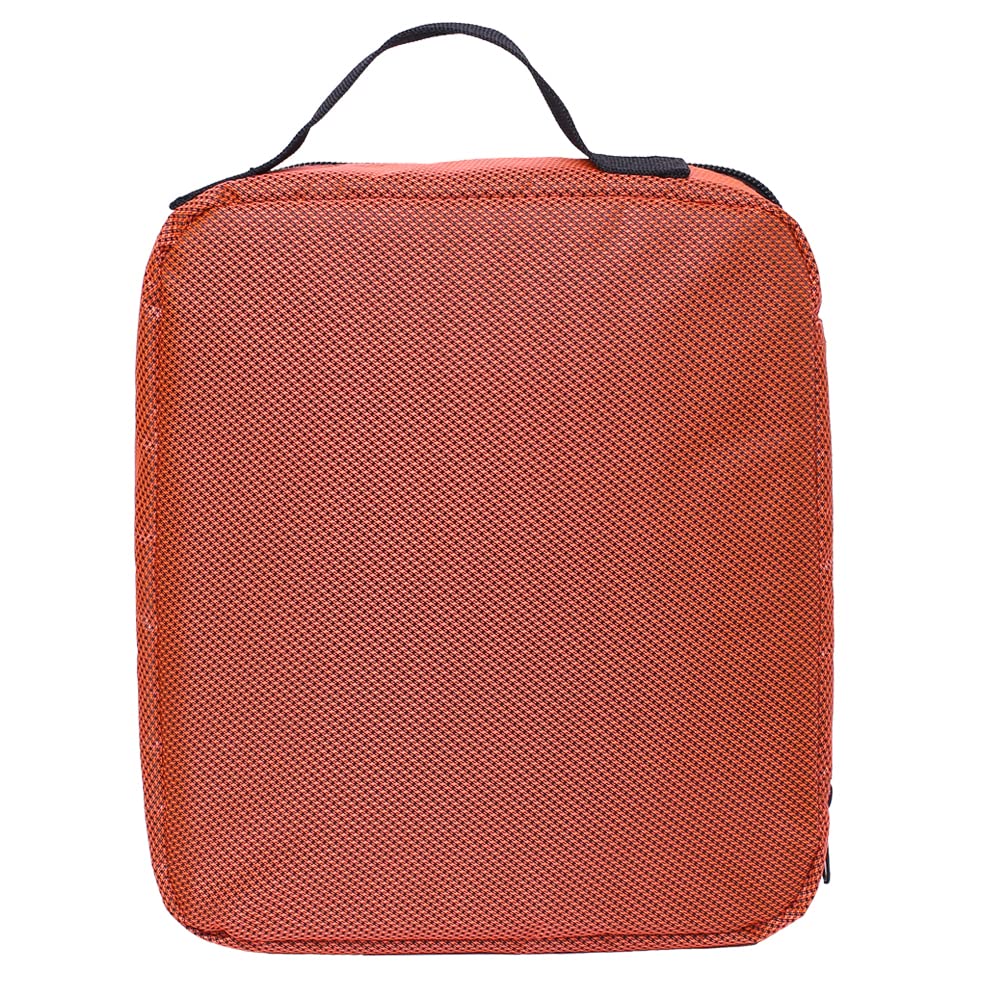 Open lure bag showing 10 removable clear sleeves