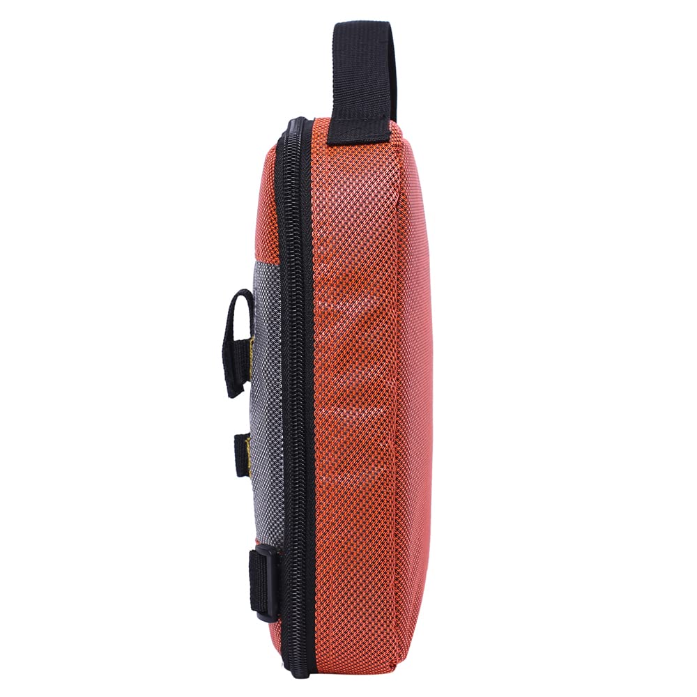 Internal mesh zippered pocket for tools