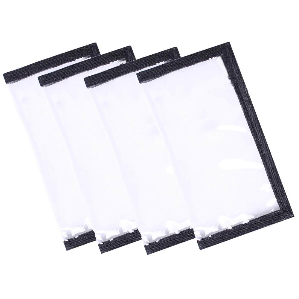 Raprance Lure Wraps four-pack, black, L size, exterior view