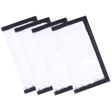 Raprance Lure Wraps four-pack, black, L size, exterior view