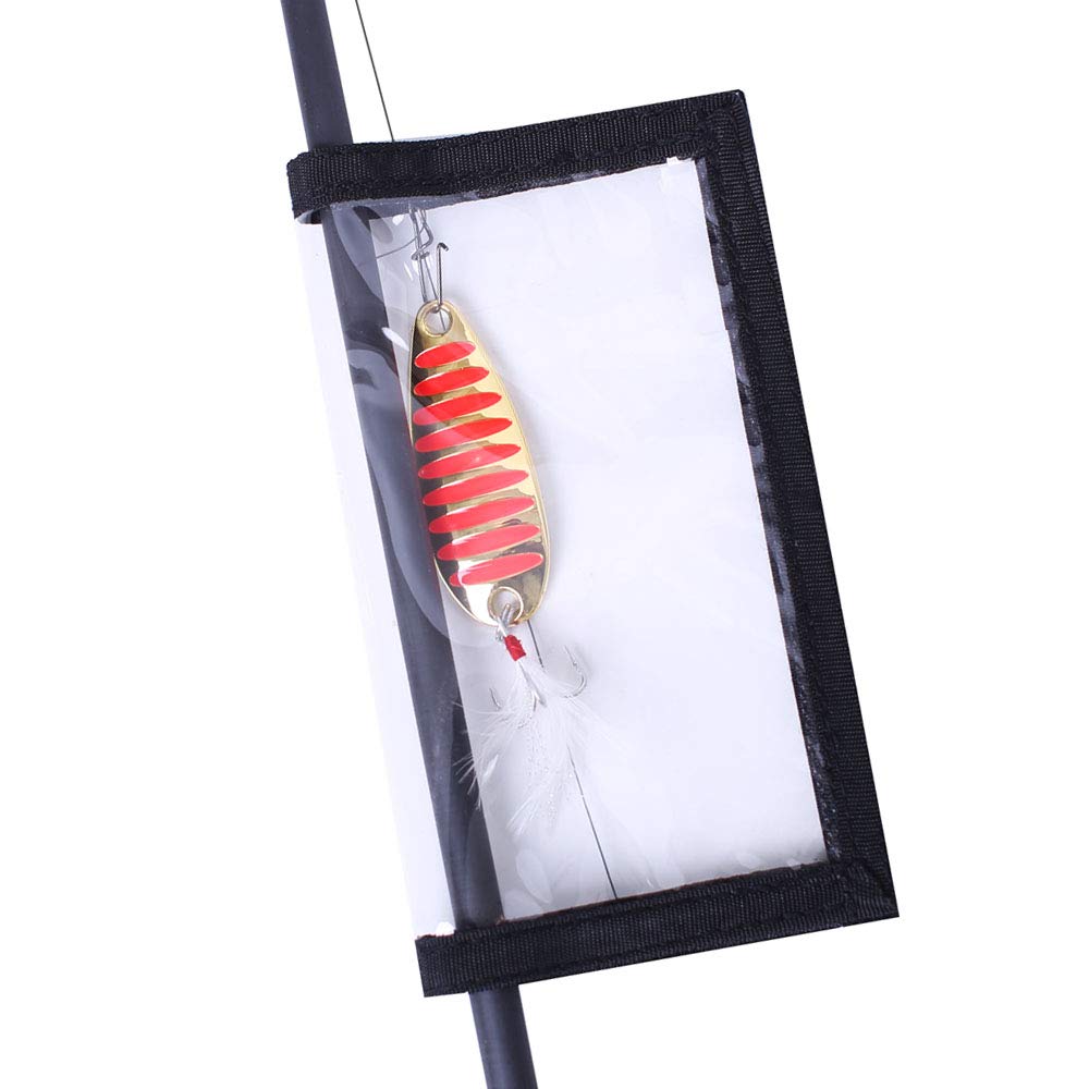 Durable hook-and-loop closure on Raprance Lure Wraps