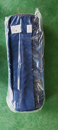 Raprance fly fishing gear case interior lining protects reels and lines during transit.