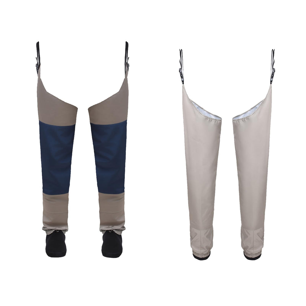 Raprance gravel guards with boot-lace hooks prevent debris and protect footwear.