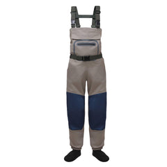 Raprance men's waterproof chest waders with neoprene stockingfoot and adjustable H-back straps