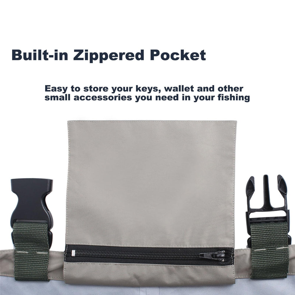 Adjustable waistband and elastic belt for a secure fit