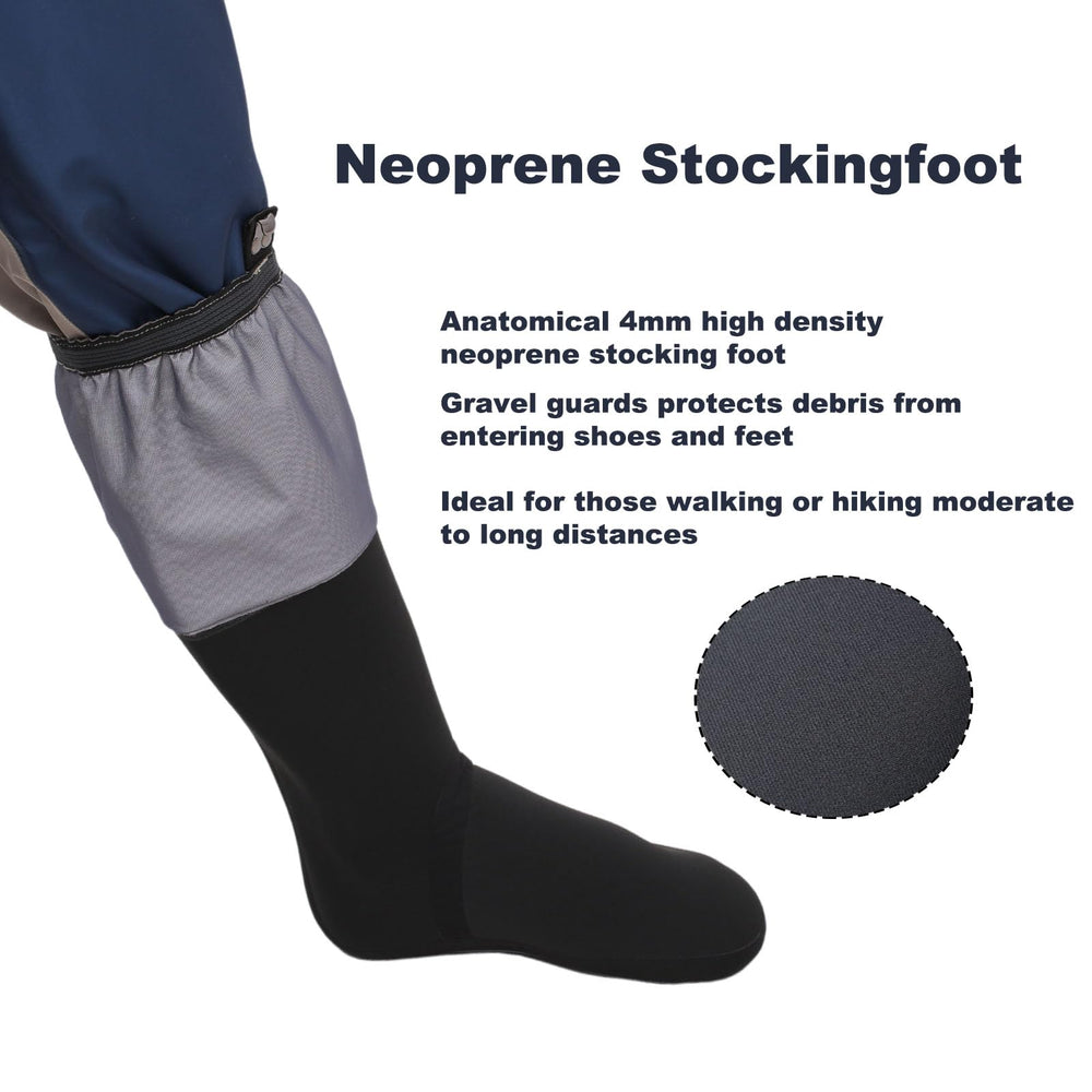 Raprance removable neoprene knee gasket provides added protection on rugged terrain.