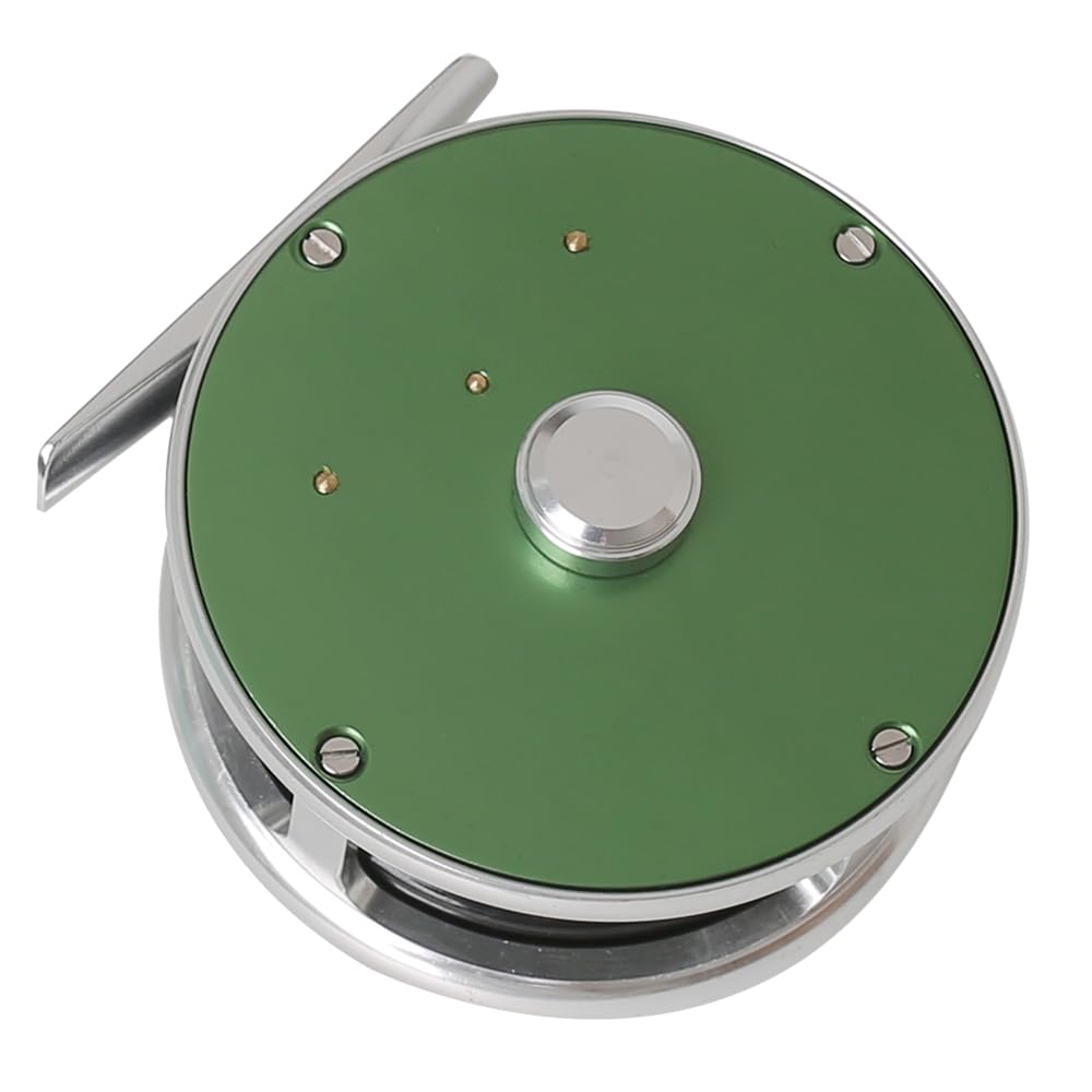 Raprance Vintage Classic Reel green weight-7-9wt demonstrates pairing for larger trout or saltwater setups.