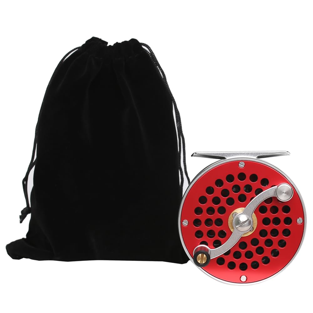 Raprance Vintage Classic Reel retro design honors fly fishing heritage with bold color