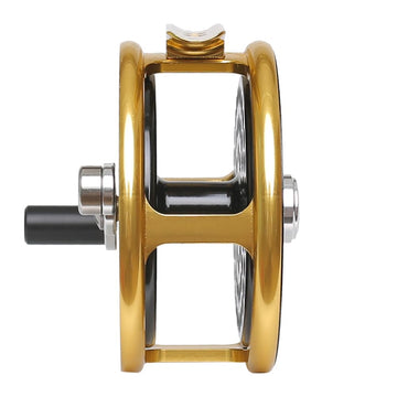 Raprance vintage reel lightweight aluminum body suitable for trout fishing.