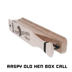 Raspy Old Hen glass friction pan call with carbon striker