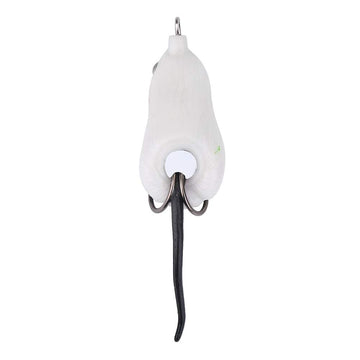Rat Lure Dark Grey – angled view showing 3D eyes