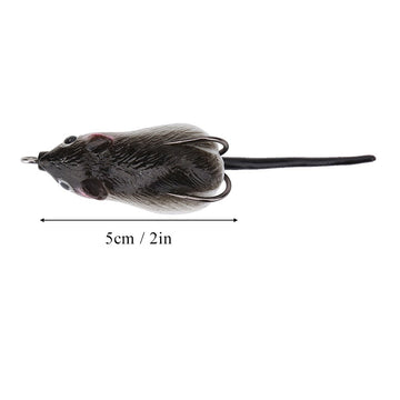 Rat Lure Dark Grey – bottom weight design
