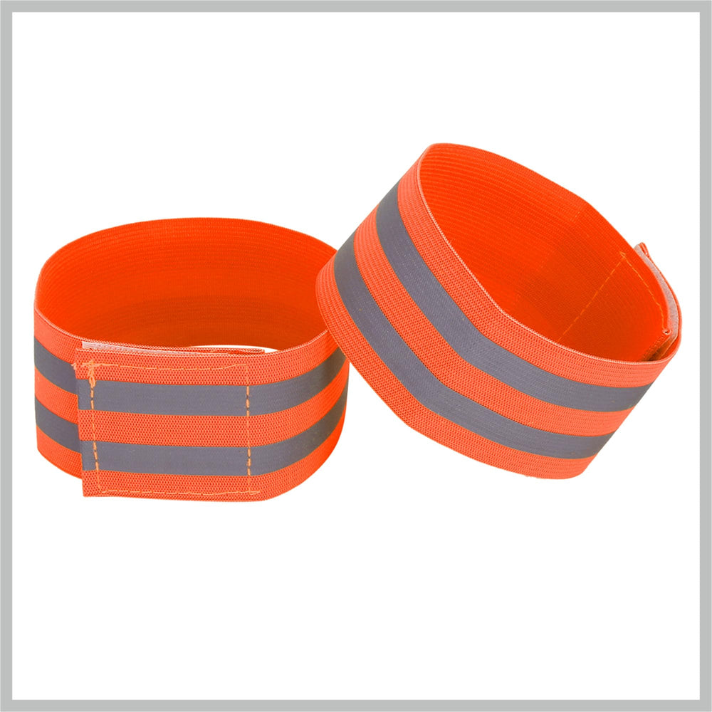 RATCHROLL orange reflective band ideal for running, walking, and cycling.