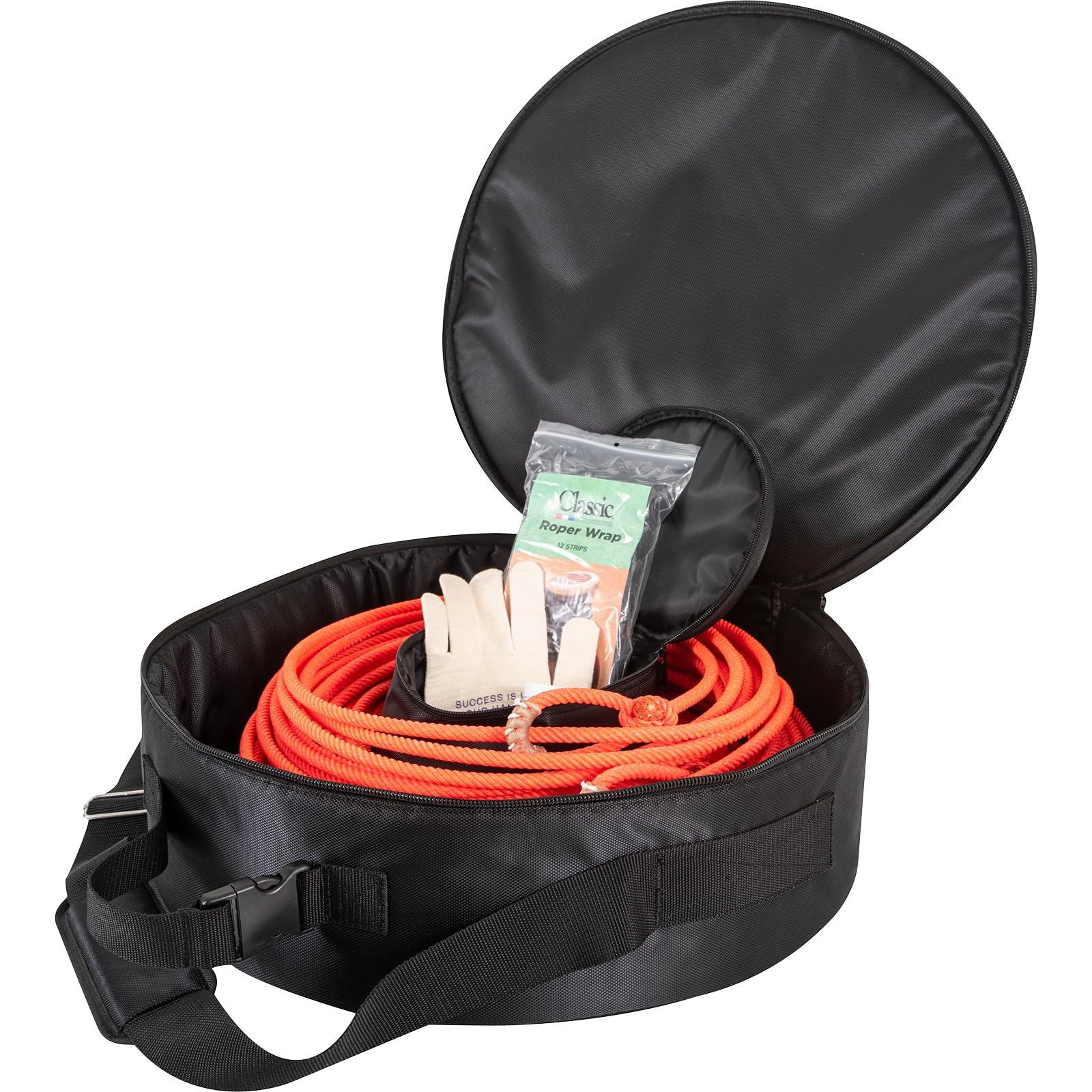 Rattler Breakaway Rope Bag interior pockets help keep small essentials neatly stored.
