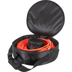 Rattler Breakaway Rope Bag with lid open for quick rope access and organization.