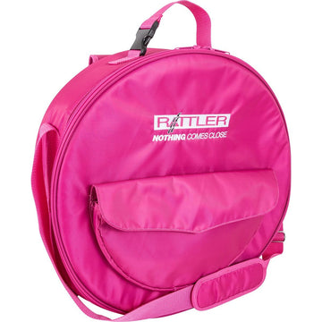 Rattler Raspberry Hot Pink Breakaway Rope Bag front view for quick rope access.