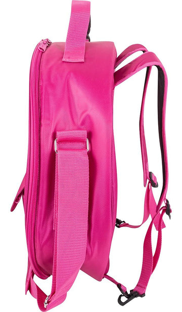 Rattler Raspberry Hot Pink Breakaway Rope Bag padded shoulder strap for comfortable transport.