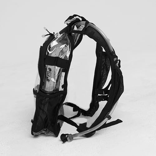 RaverRunner Clear Hydration Pack bounce-free fit for active moments