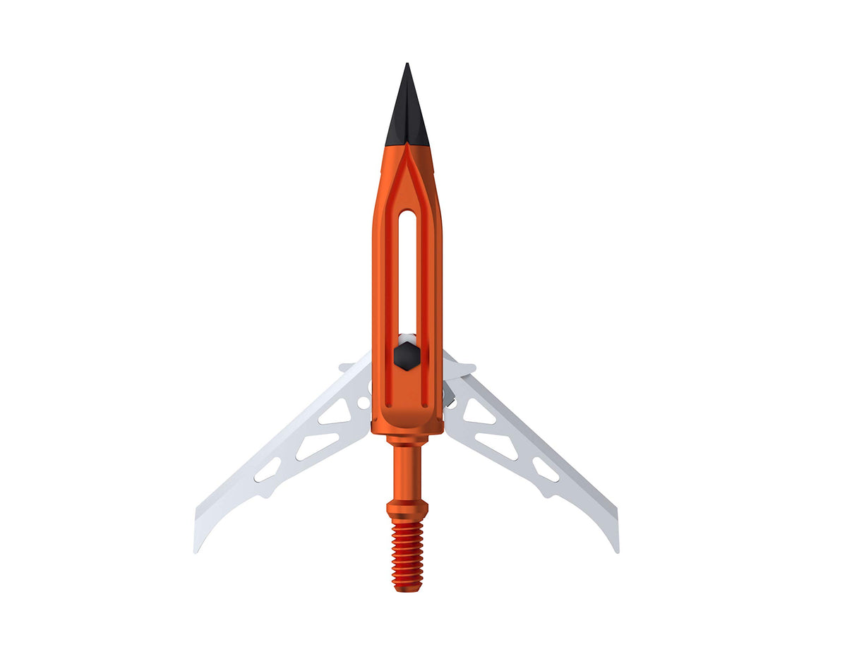 RAVIN aluminum broadheads 3-pack in packaging, ready for field testing.