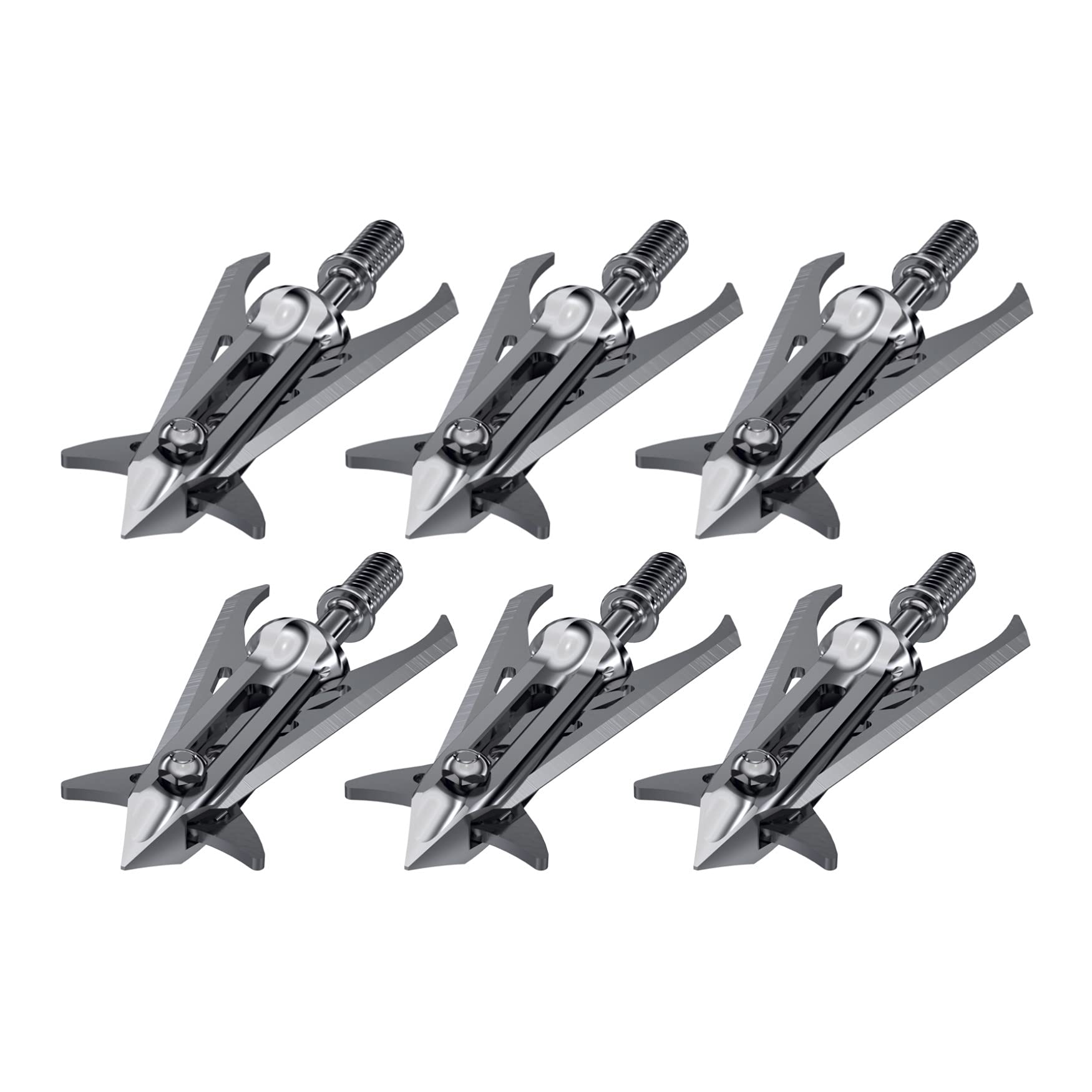 Ravin aluminum broadheads bundle closeup shows rugged field-ready construction