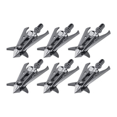 Ravin aluminum broadheads bundle closeup shows rugged field-ready construction