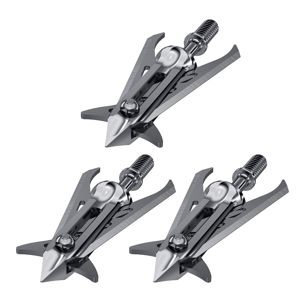 Ravin aluminum broadheads kit pack six demonstrates precision and quick setup