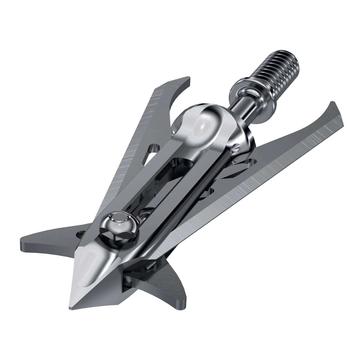 Ravin rear-deploy broadhead action shot reveals 2-inch cut on impact