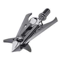 Ravin rear-deploy broadhead action shot reveals 2-inch cut on impact